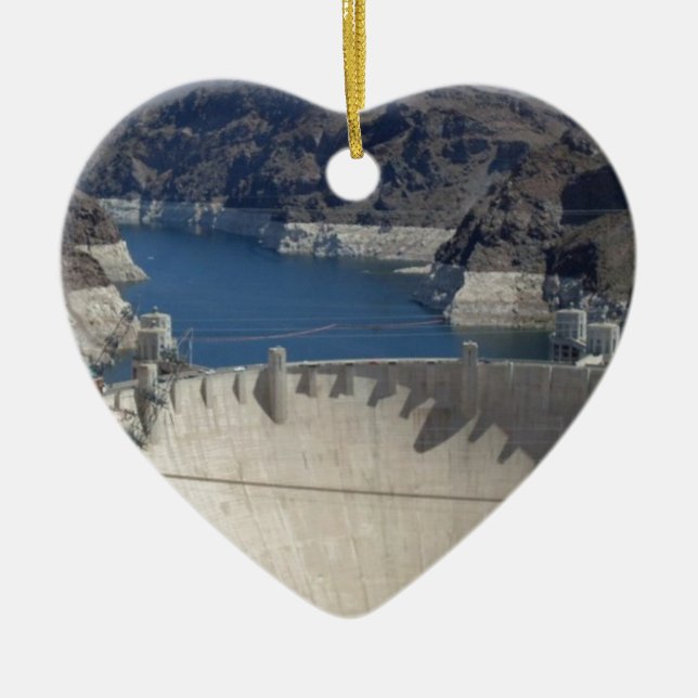 NEVADA - HOOVER DAM CERAMIC ORNAMENT (Front)