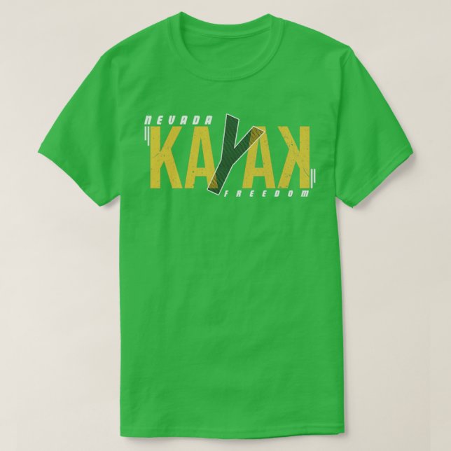 nevada kayak T-Shirt (Design Front)