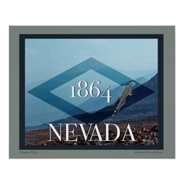 Nevada Landscape Poster (Front)