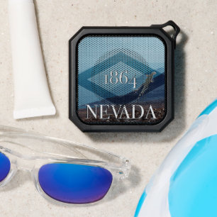 Nevada Landscape Poster Bluetooth Speaker