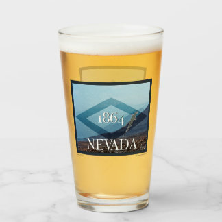 Nevada Landscape Poster Glass