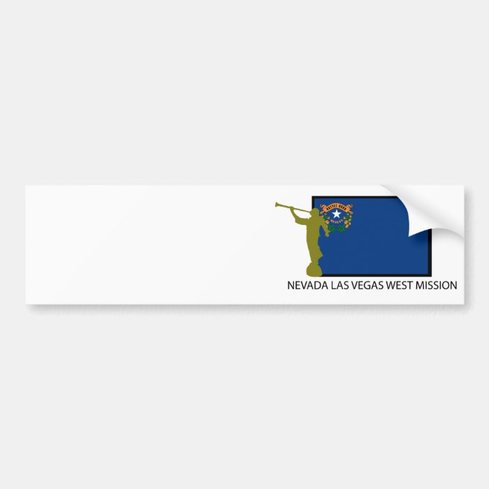 NEVADA LAS VEGAS WEST MISSION LDS CTR BUMPER STICKERS