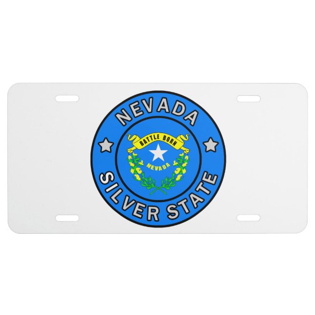 Nevada License Plate (Front)