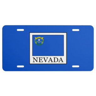 Nevada License Plate