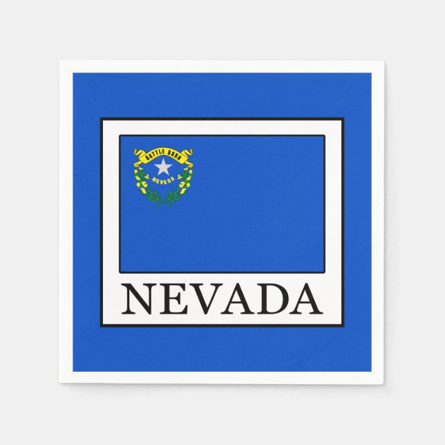 Nevada Paper Napkins (Front)