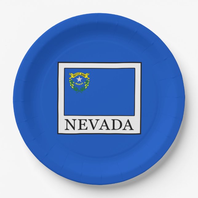 Nevada Paper Plates (Front)