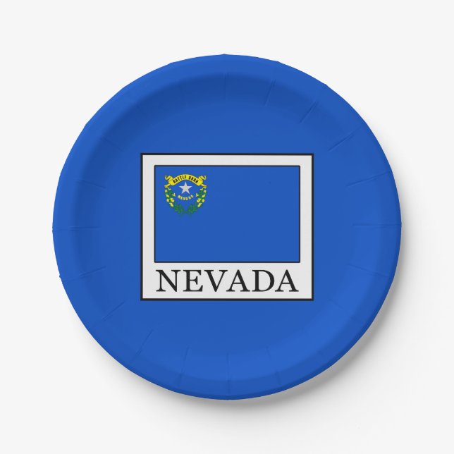Nevada Paper Plates (Front)