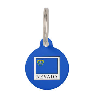 Nevada Pet Name Tag