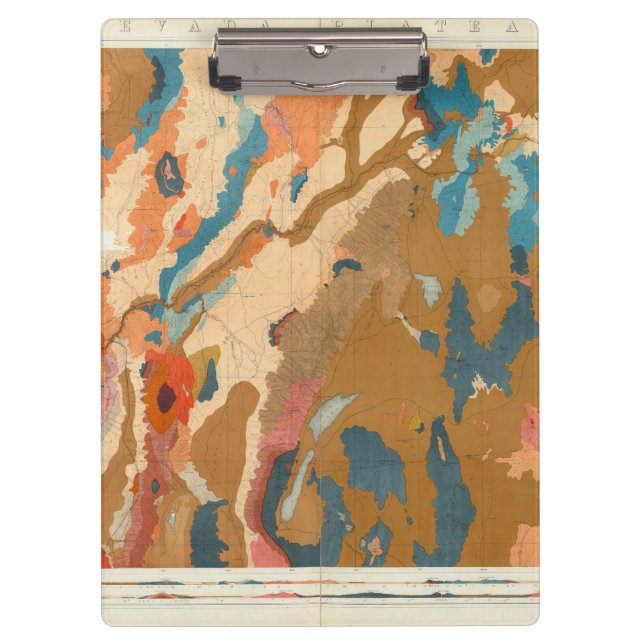 Nevada Plateau Geological Clipboard (Front)