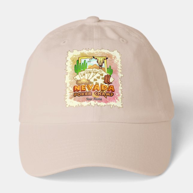 Nevada Poker Hat (Front)
