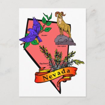 Nevada Postcard by Shirttales at Zazzle