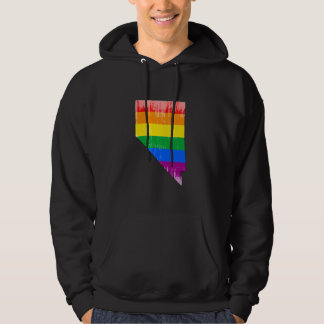 NEVADA PRIDE - DISTRESSED -.png Hoodie