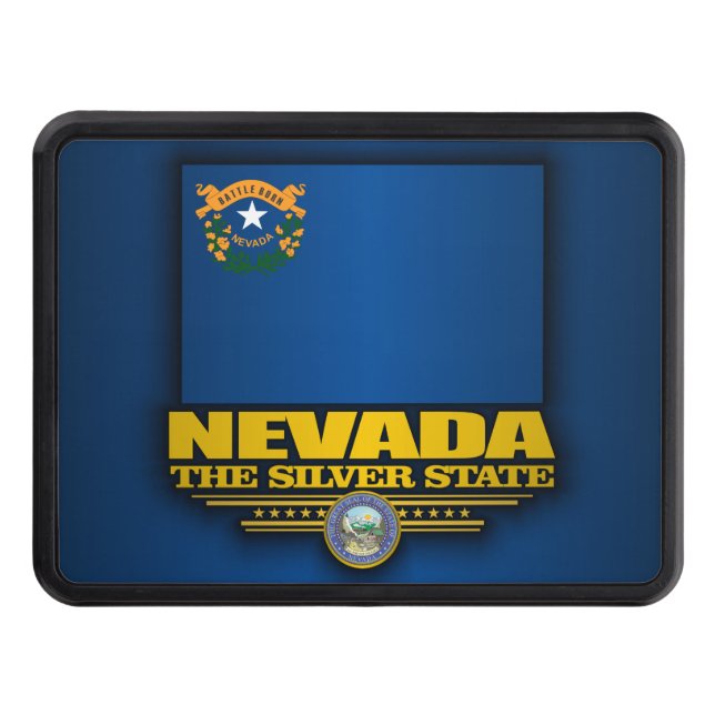 Nevada Pride Tow Hitch Cover (Front)