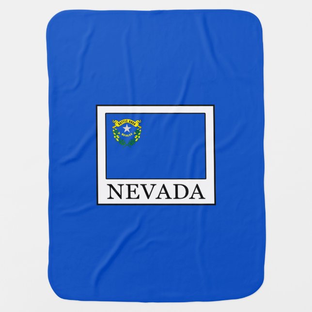 Nevada Receiving Blanket (Front)