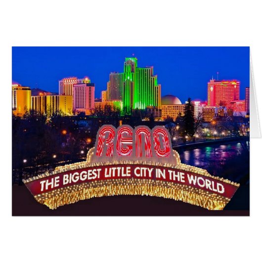 NEVADA Reno Cards (Front Horizontal)