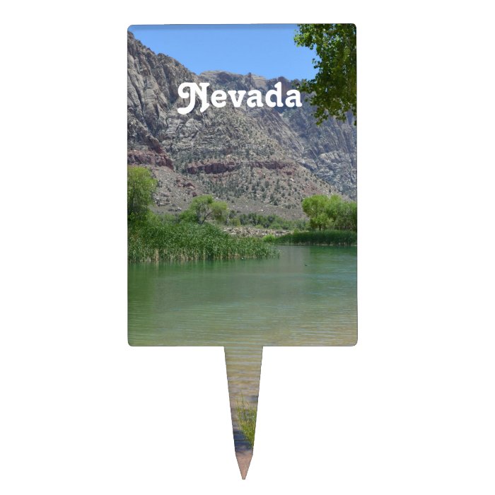 Nevada River Cake Topper