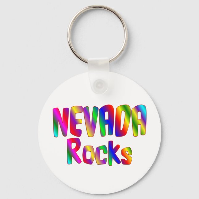 Nevada Rocks Keychain (Front)