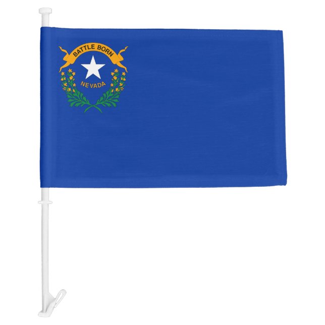 Nevada State Car Flag (Front)