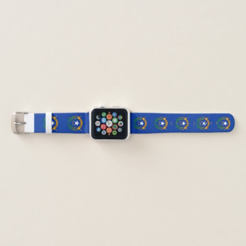Nevada State Flag Apple Watch Band
