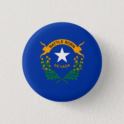 Nevada State Flag Button
