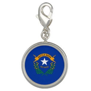 Nevada State Flag Charm