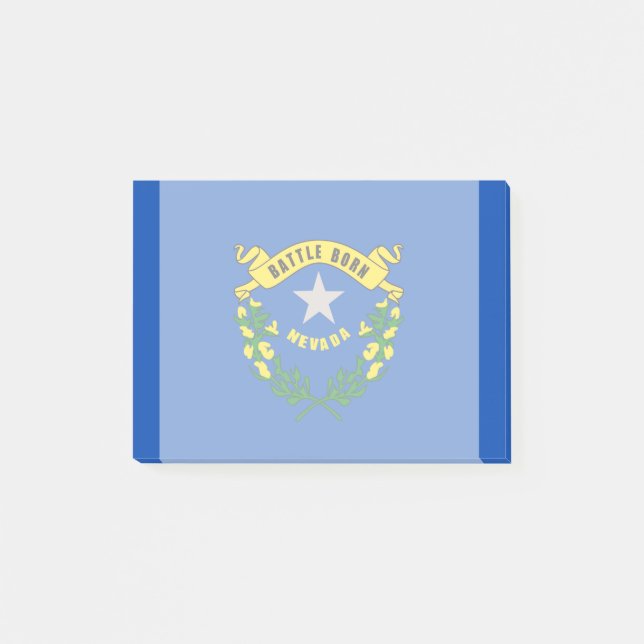 Nevada State Flag Design decor Post-it Notes (Front)