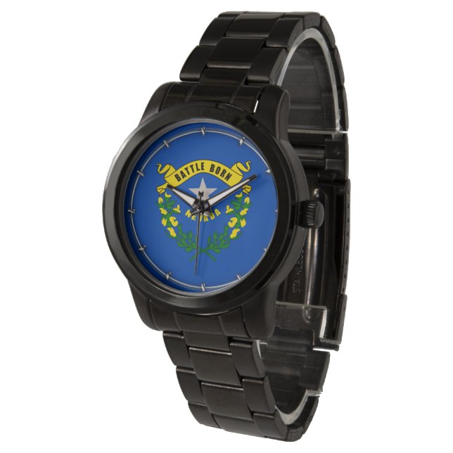 Nevada State Flag Design Watch (Angled)