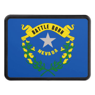 Nevada State Flag Hitch Cover
