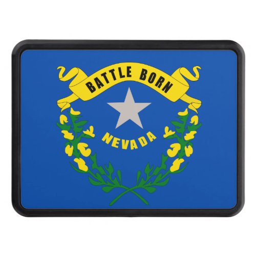 Nevada State Flag Hitch Cover