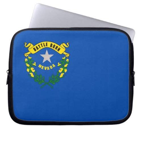 Nevada State Flag Laptop Sleeve