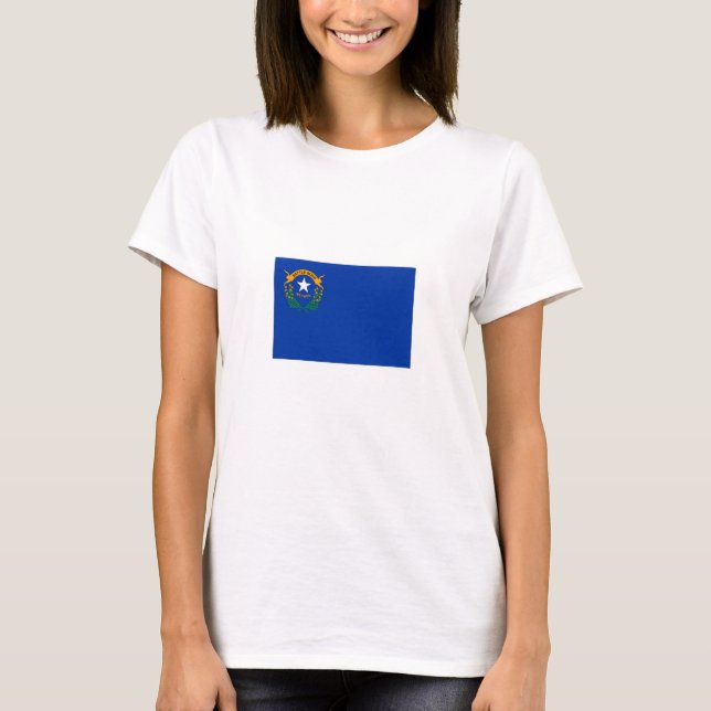 Nevada State Flag T-Shirt (Front)
