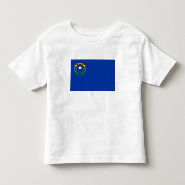 Nevada State Flag Toddler T-shirt (Front)