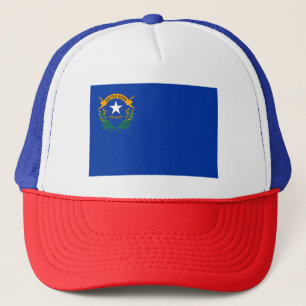 Nevada State Flag Trucker Hat
