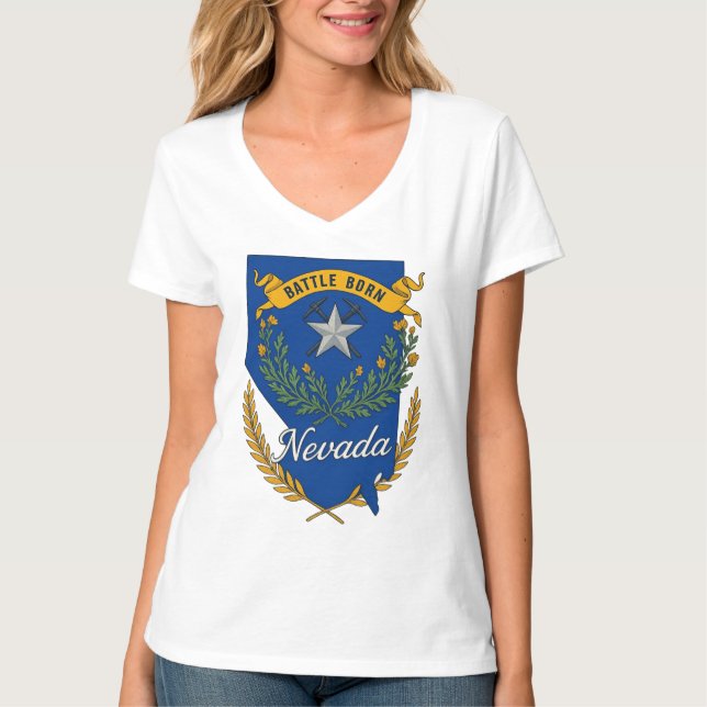 Nevada state pride T-Shirt (Front)