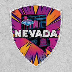 Nevada State Travel Badge Patch