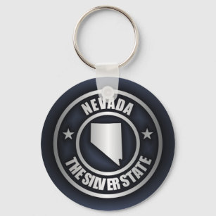 "Nevada Steel 2" Keychains