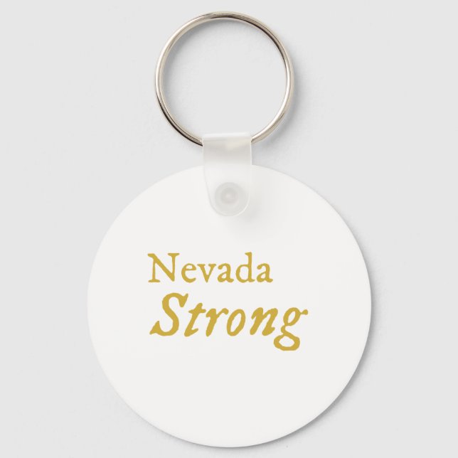 Nevada Strong Keychain (Front)