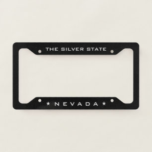 Nevada The Silver State License Plate Frame
