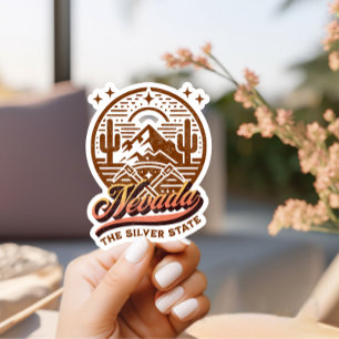 Nevada The Silver State Sticker