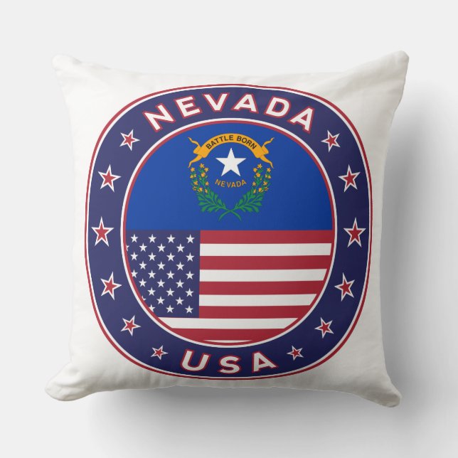 Nevada Throw Pillow (Front)