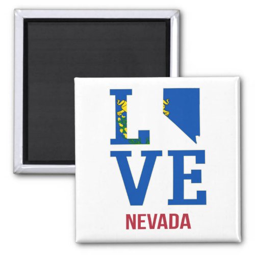 Nevada USA state love Magnet
