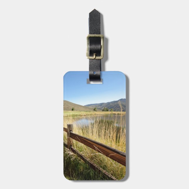 Nevada Wilderness Personalized Luggage Tag (Front Vertical)