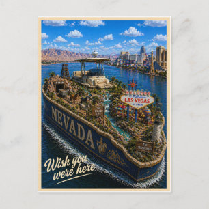 Nevada   Wish You Were Here   State Series Postcard