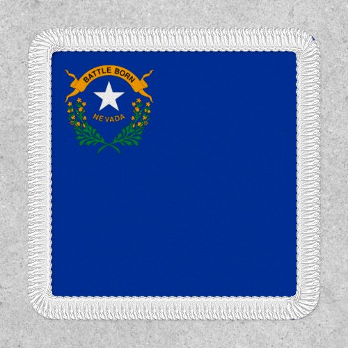 Nevadan Flag Flag of Nevada Patch