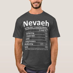 NEVAEH Nutrition Personalized Funny Christmas T-Shirt