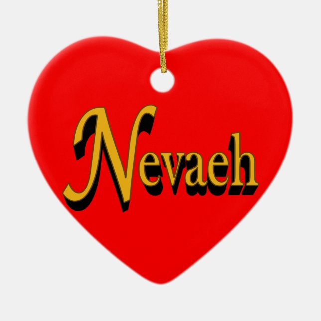 Nevaeh Ornament (Front)