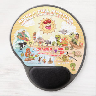 Never a Dull Moment in SoCal Gel Mouse Pad