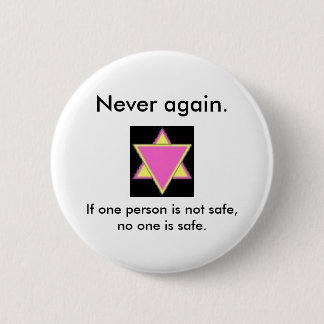 Never again. button