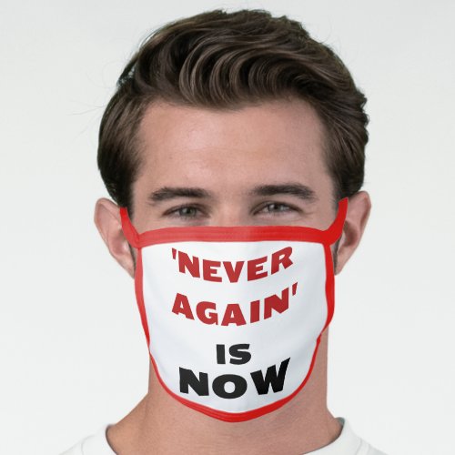 Never Again is Now _ Jewish Activists Face Mask