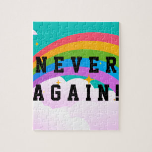 NEVER AGAIN JIGSAW PUZZLE